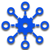 Image shows a blue gearwheel representing Your Digital powerhouse.